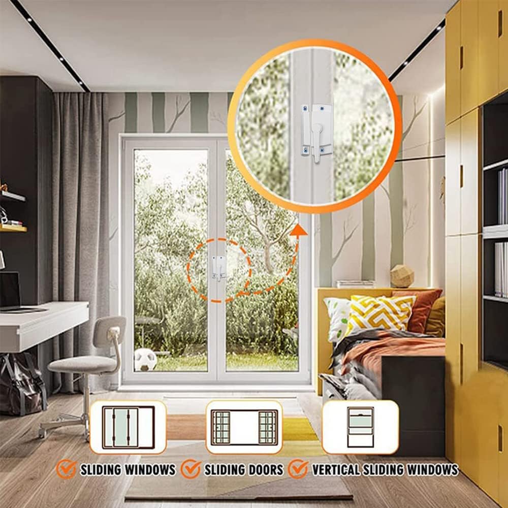 Window Sash Locks for Vertical Horizontal Sliding Window Double Hung Window