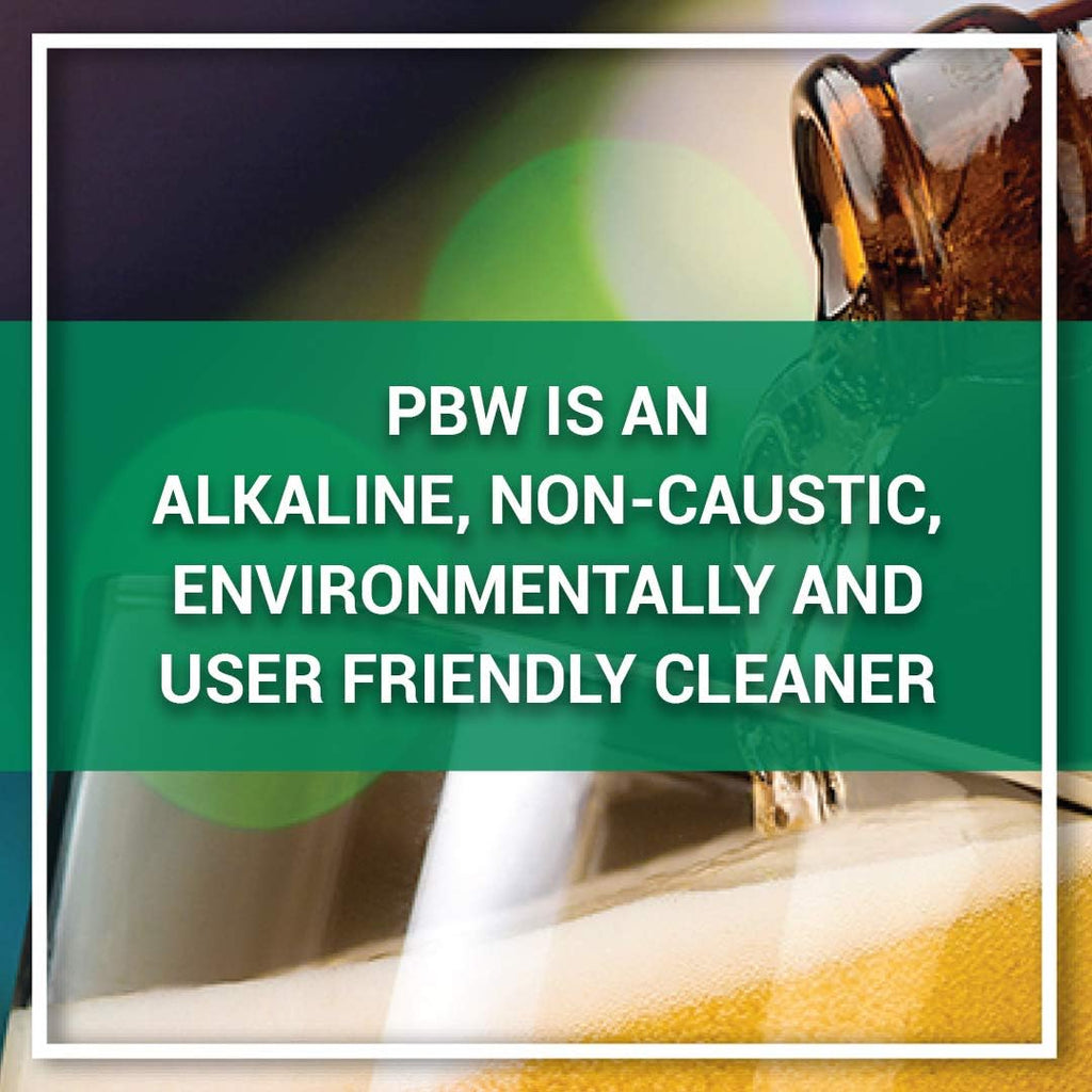 PBW - 1 lbs - Non-Caustic Alkaline Cleaner, White - pbw1