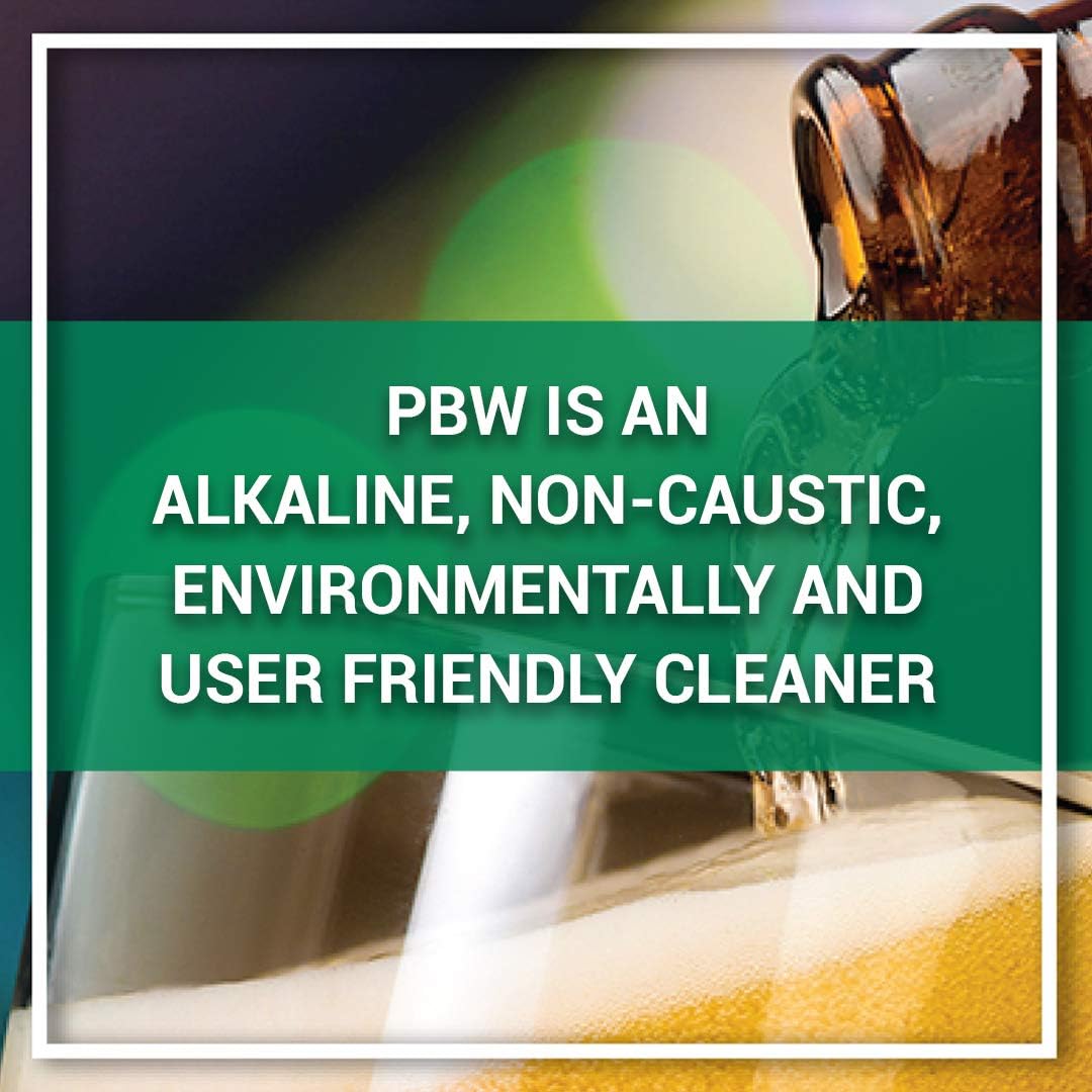 PBW - 1 lbs - Non-Caustic Alkaline Cleaner, White - pbw1