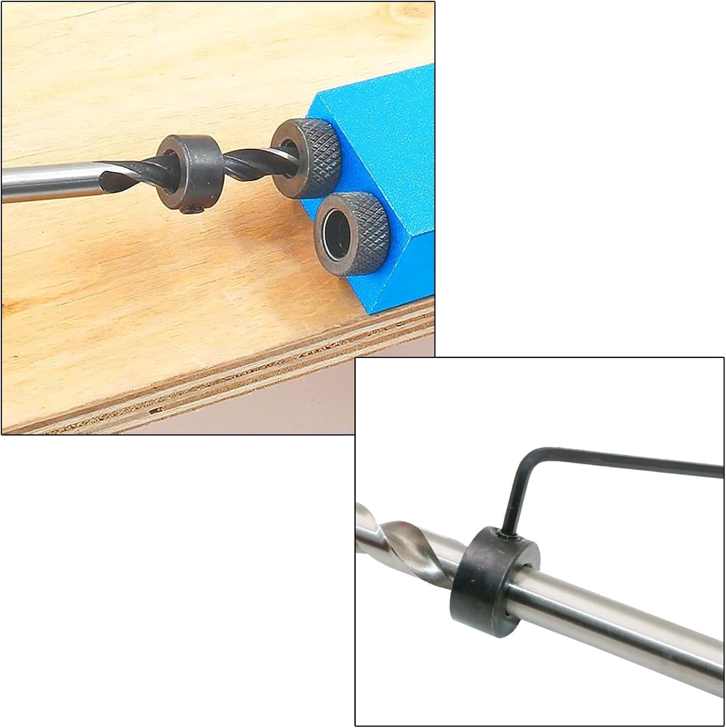 Pocket Hole Jig Dowel Drill Joinery Kit Carpenters Wood Woodwork Guides Joint Angle Tool Carpentry Locator Craft DIY