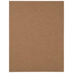 Shipping Labels - Half Page - 5 1/2 x 8 1/2 - Brown Kraft - 50/Pack