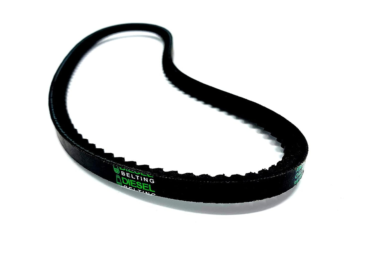 3VX280 Cogged V-Belt — 3VX Section, 3/8" x 28in OC — Raw Edge, Oil & Heat Resistant