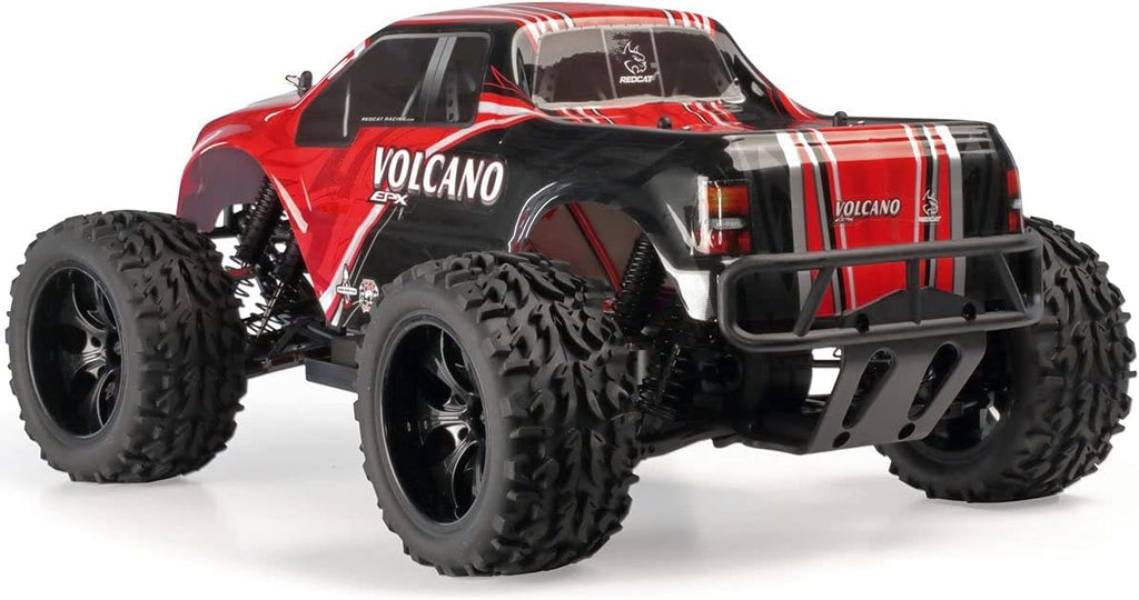 Volcano EPX 1/10 Scale Electric RC Monster Truck – 4WD RC Truck with 2.4GHz Radio, Waterproof Electronics, 19T