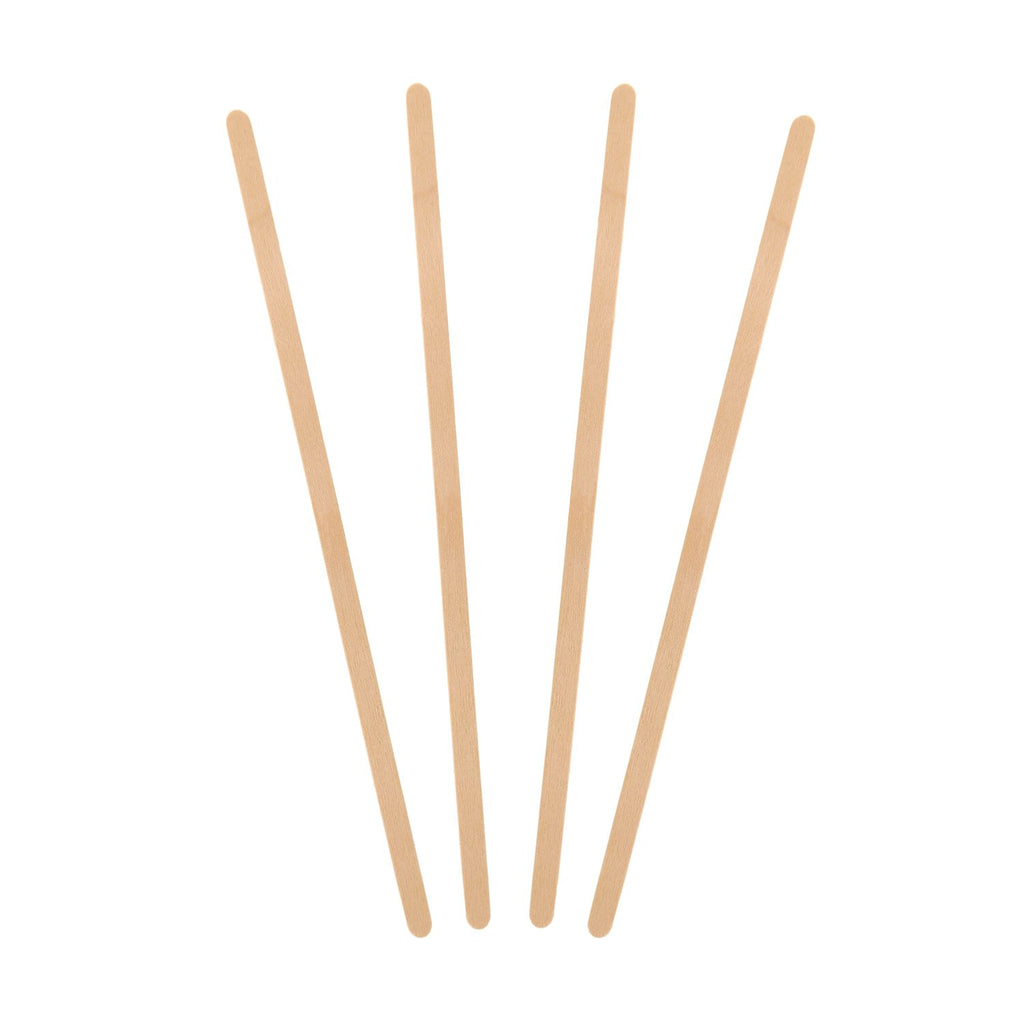 7.5" Wood Coffee Beverage Stirrers, Package of 500