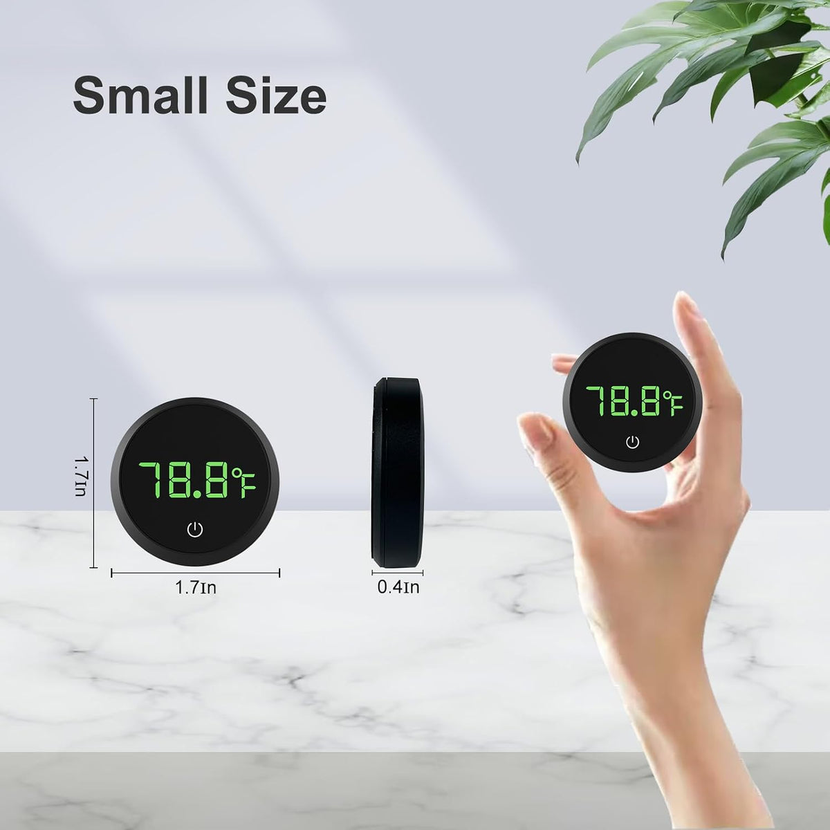 Replaceable Battery Digital Aquarium Thermometer