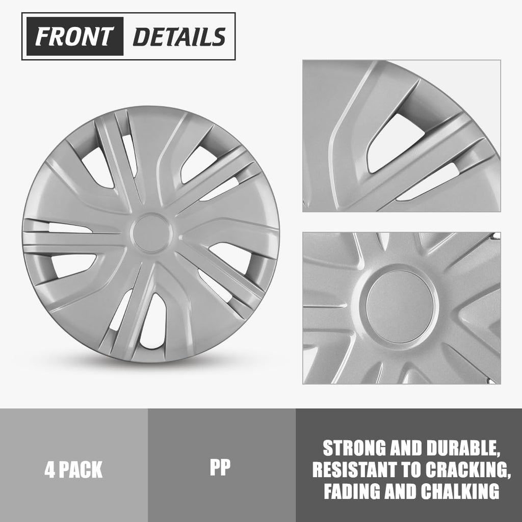 14 Inch Hubcaps Wheel Covers for 2014-2025 Mitsubishi Mirage