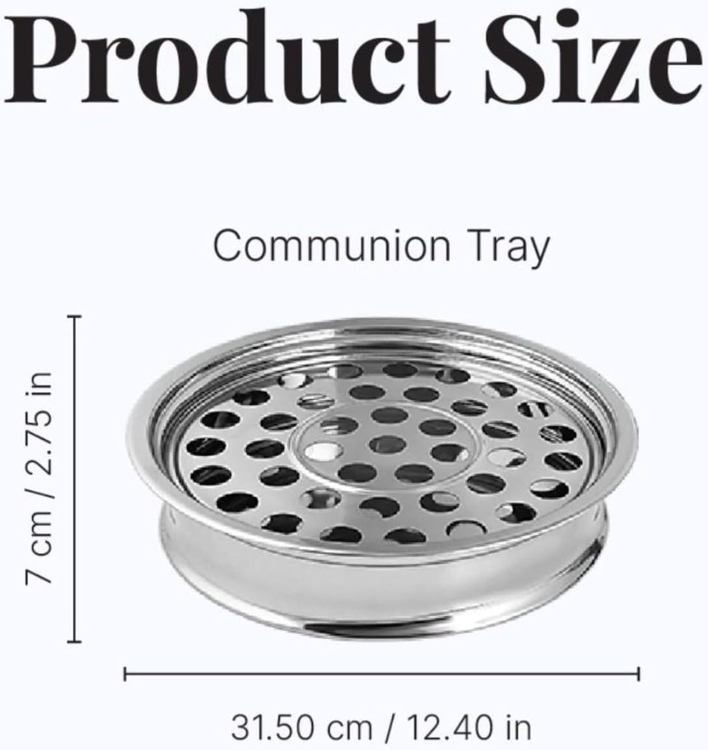 Communion Ware | Communion Tray | Holy Stackable Cup Trays for Churches | Communions Supplies | Portable Communions