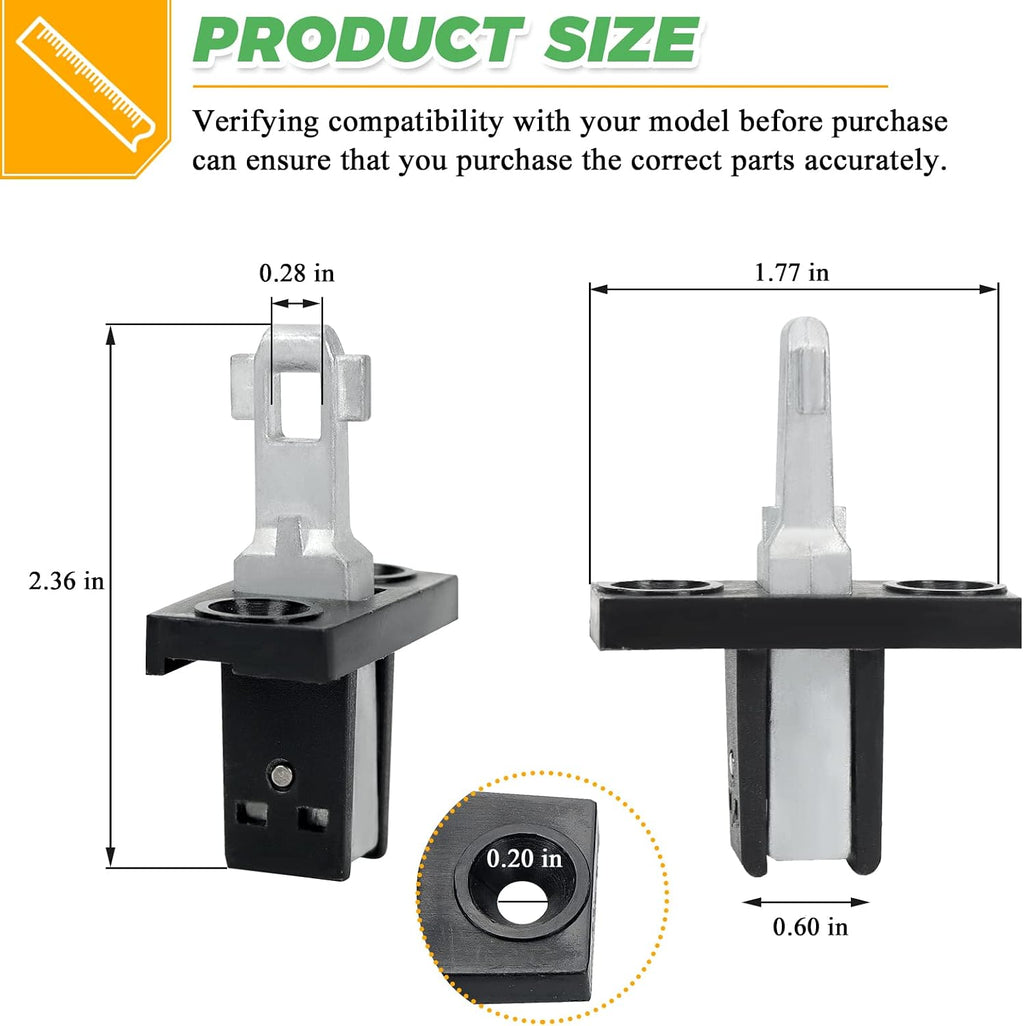 134937300 Washer Striker Assembly by Techecook - Fit for Electrolux Frigidaire Washing Machine - Washer Door Strike Latch Replaces AP4365553, 1483065, AH2345126, PS2345126, EAP2345126