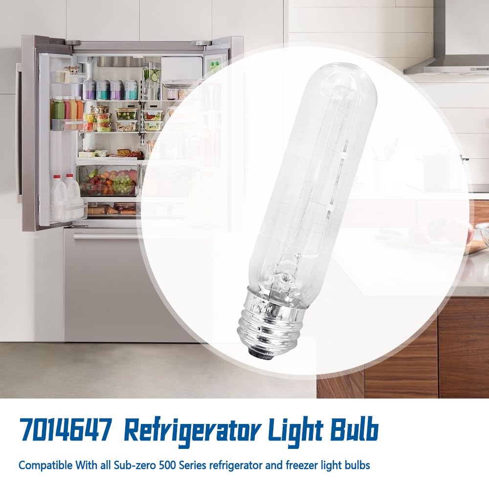Sub-Zero 500 Series Refrigerator Bulb 7014647 40W E17 120V Replacement