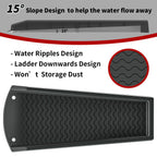 2 Pack Downspout Splash Block, 24" Rain Gutter Downspout Extensions