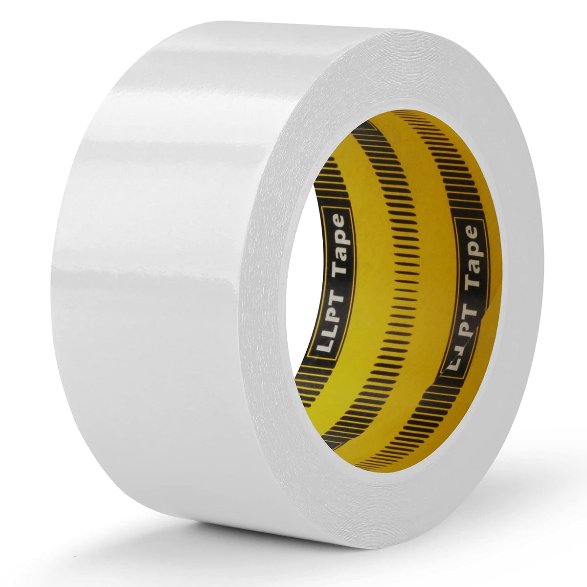Double Sided Tape 2" x 50 Ft, White, 1 Pack