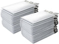 White Poly Bubble Mailers Size 12.5" x 19" #6 Shipping Mailing Bubble Padded Envelopes, Mailing Bags, Inside Space