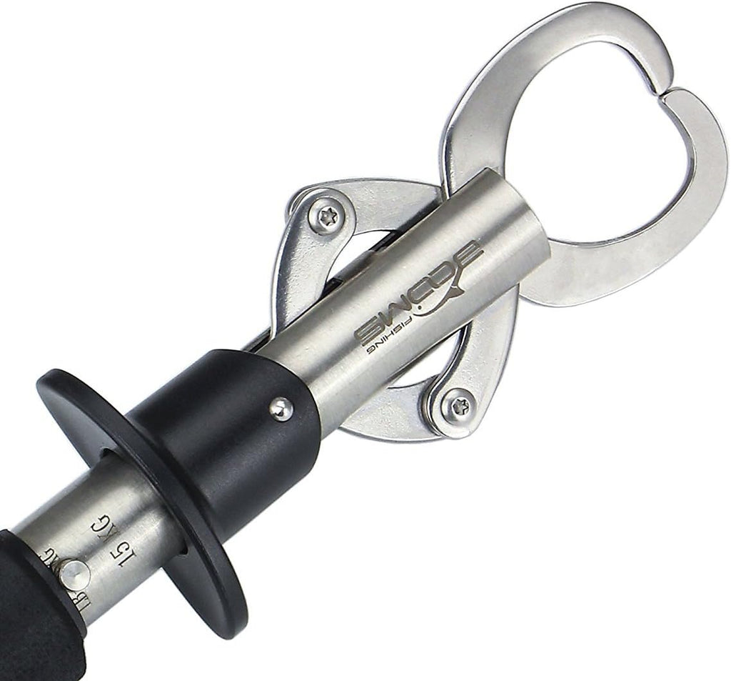 G1 Fish Gripper Grip and Hold Fish with Tight Grip Largest Model Built-in Scale