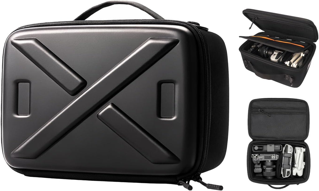 Hard Shell Camera Case Small, Shockproof Waterproof Camera Carrying Bag, Protective Photography Bag for