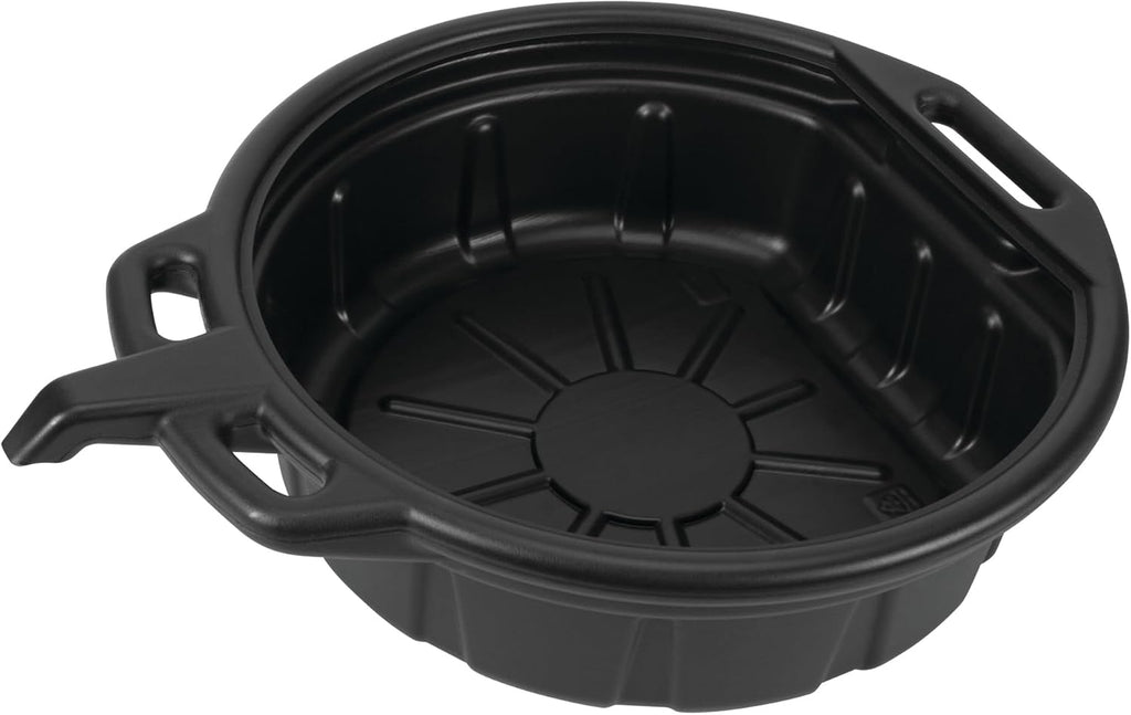 Performance Tool W4071 4.5 Gallon Black Oil Drain Pan
