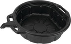 Performance Tool W4071 4.5 Gallon Black Oil Drain Pan