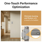 Legrand Radiant 150W LED Dimmer Light Switch 3-Way Rocker Gray 1 Pack