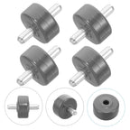 JEWEDECO 4pcs Heavy Duty Caster Wheels for Vacuum Cleaner Compatible Models Small Replacement Wheel for Home Use Easy to Install and Practical