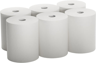 800 ft, TAD High Capacity Paper Towel rolls, 10" x 800' Roll, White, 6 Rolls