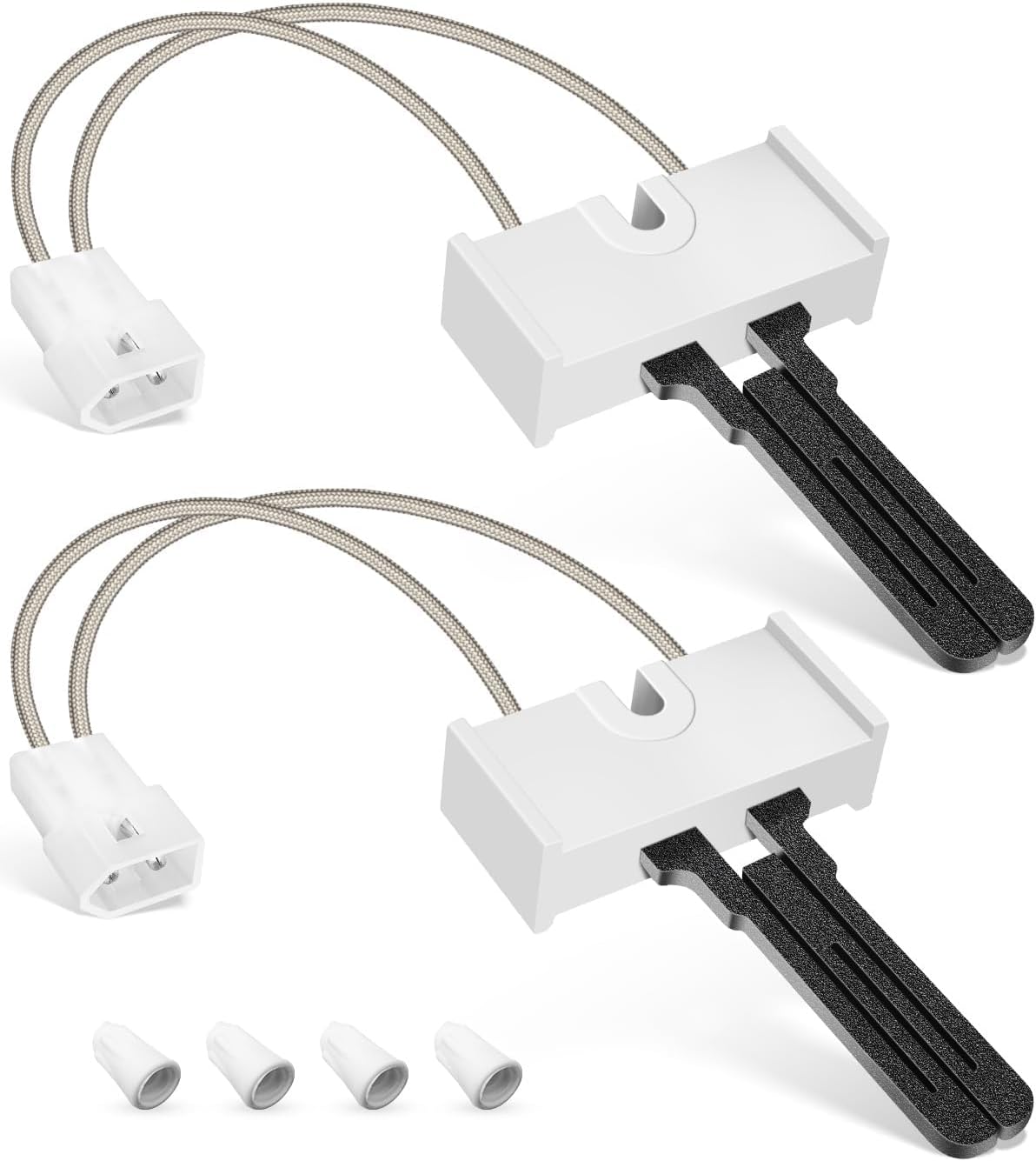 2 PCS LH33ZS004 Furnace Hot Surface Ignitor Fit for Carrier Bryant Payne