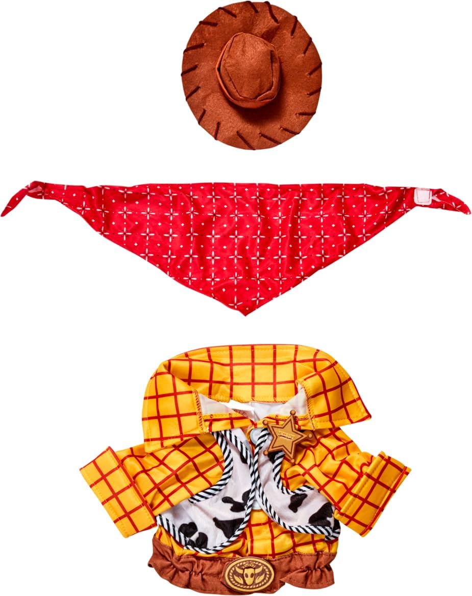 at Party City Toy Story: Woody Pet Costume for For Dogs or Cats by Rubies, XL