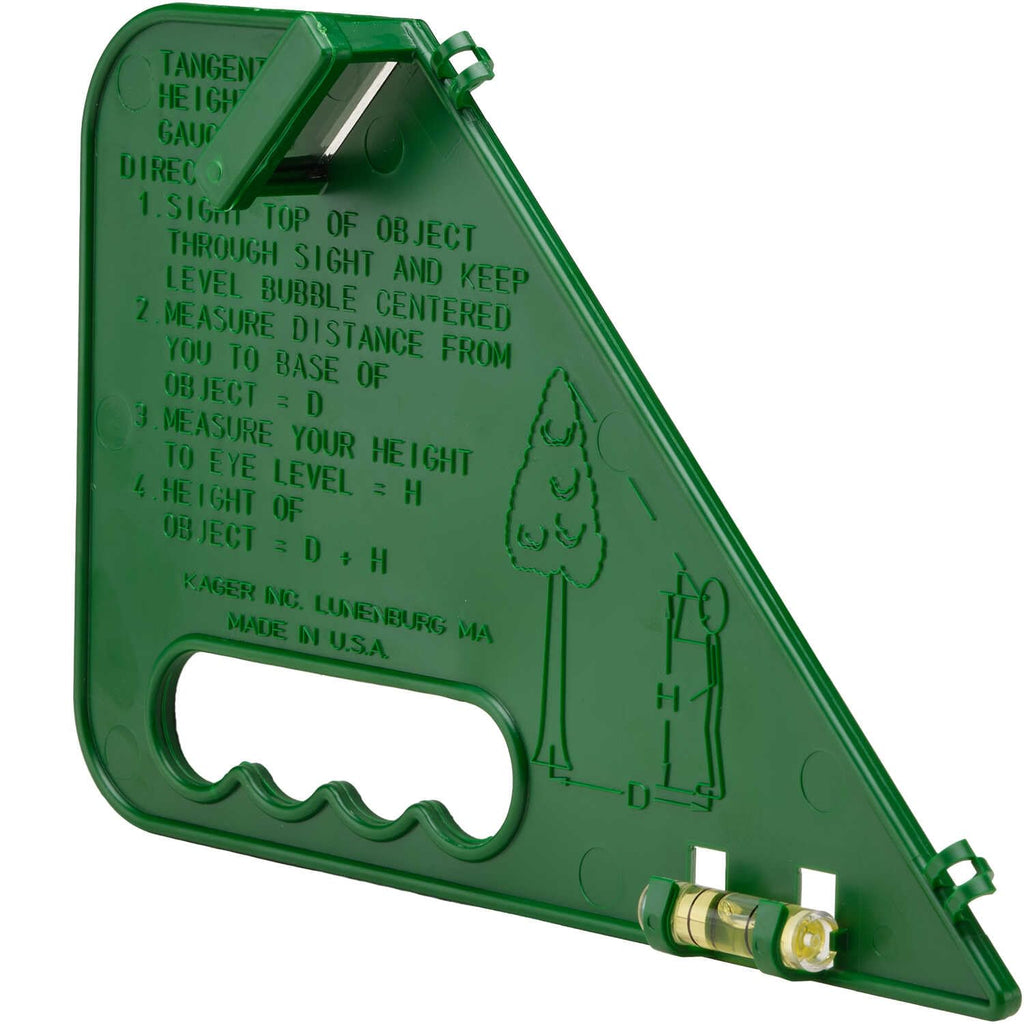 Forestry Suppliers Tangent Height Gauge, Mirror Sighting, Plastic Shell