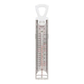 Stainless Steel Candy and Deep Fry Thermometer, 12-Inch Analog Paddle with Pan Clip, Ideal for Frying, Sugar