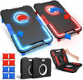 LED Cornhole Board Set, Light-Up and Travel Cornhole Boards Games Set, Corn Holes Outdoor Game, Corn Hole Game Set w/