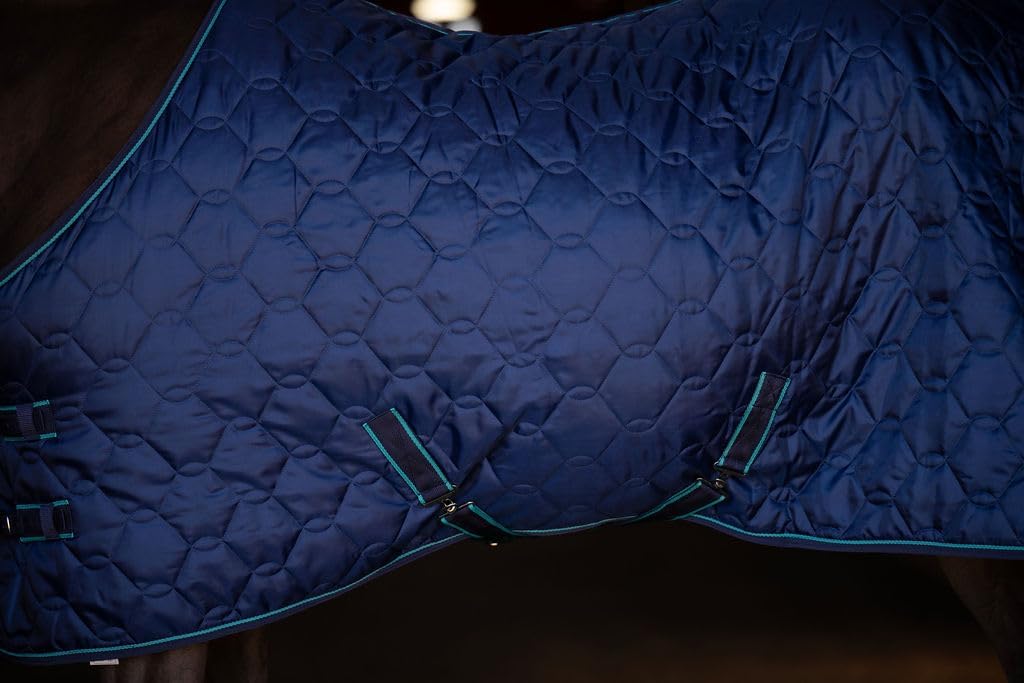 Comfy Standard Neck Medium Weight Stable Blanket- 420D, 150GSM-Navy-78