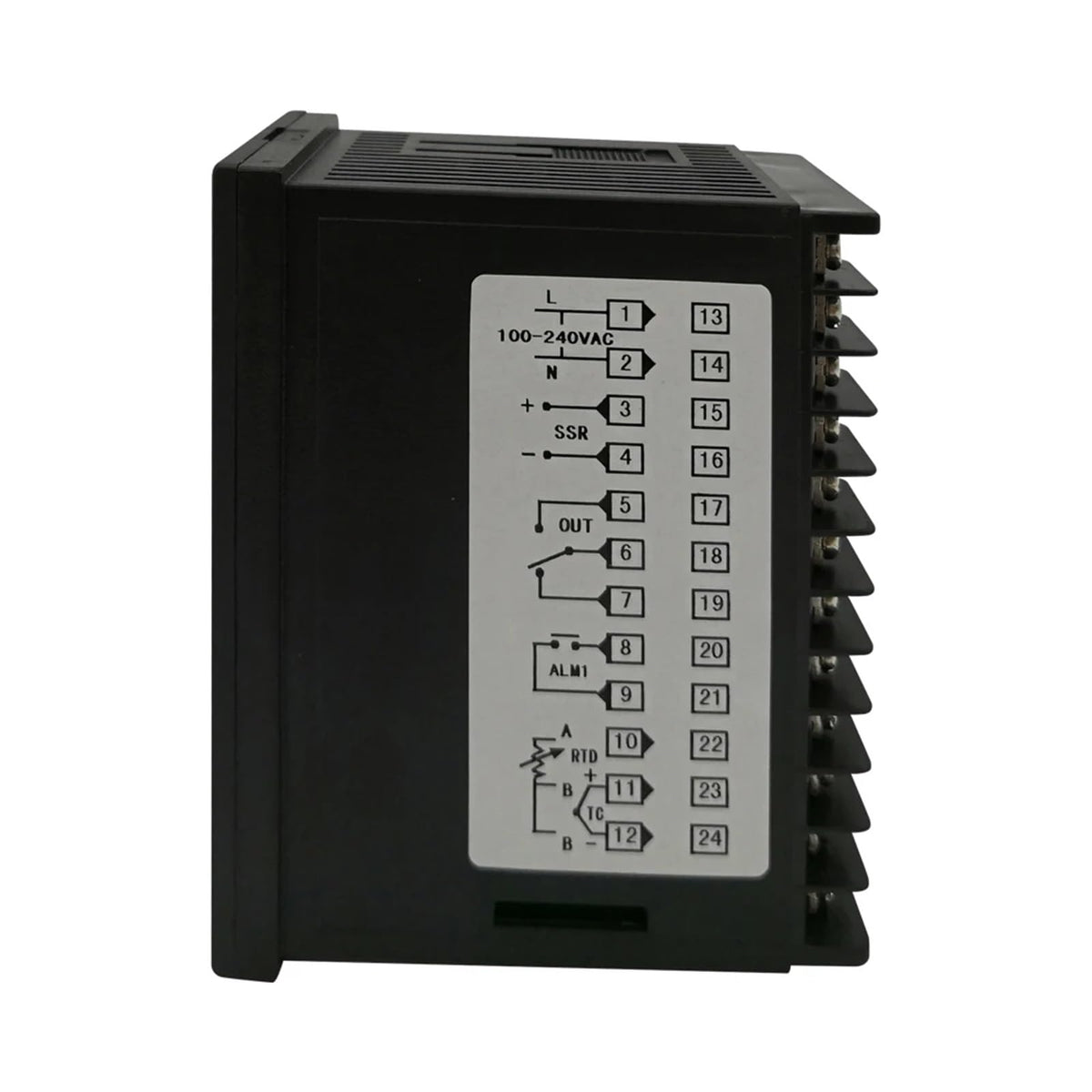High Precision Pid Temperature Controller Relay Output Two Lines Four Digits Display Digital Temperature Controller