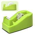 Compact Cute Desktop Tape Dispenser for Standard 3/4" Rolls, Apple Green