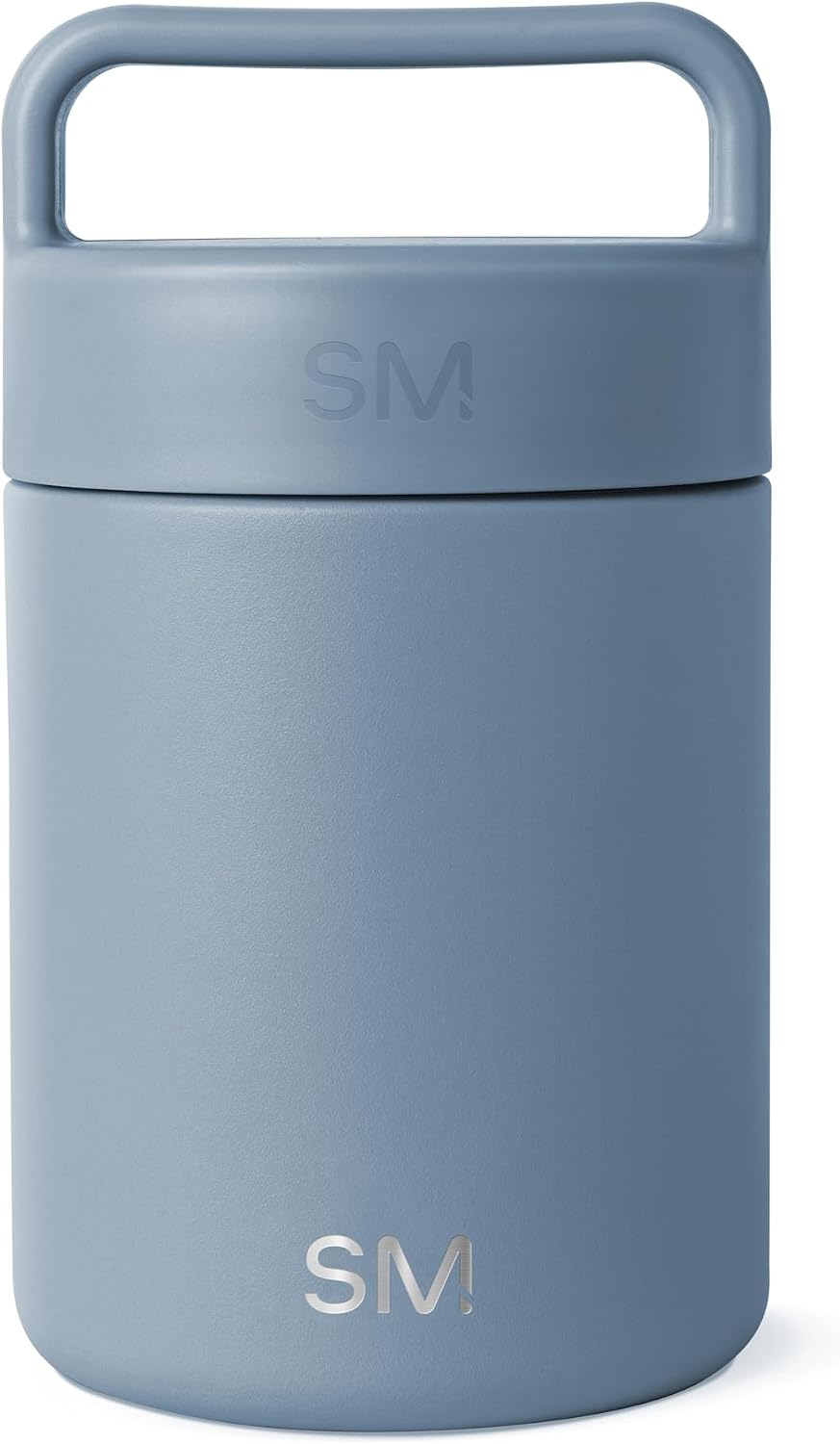 Insulated Food Jar with Handle | 12oz | Blue | Provision Stainless Steel Food Jar, Lunch Container | Leak Proof for