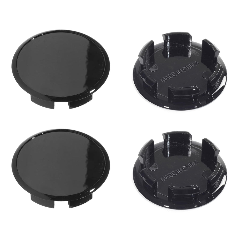 4Pcs 56.5mm(2.22inch) Push Through Center Caps Replacement Plug for EZ Lube Open End Plus Plug Center Caps, (Gloss
