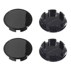 4Pcs 56.5mm(2.22inch) Push Through Center Caps Replacement Plug for EZ Lube Open End Plus Plug Center Caps, (Gloss