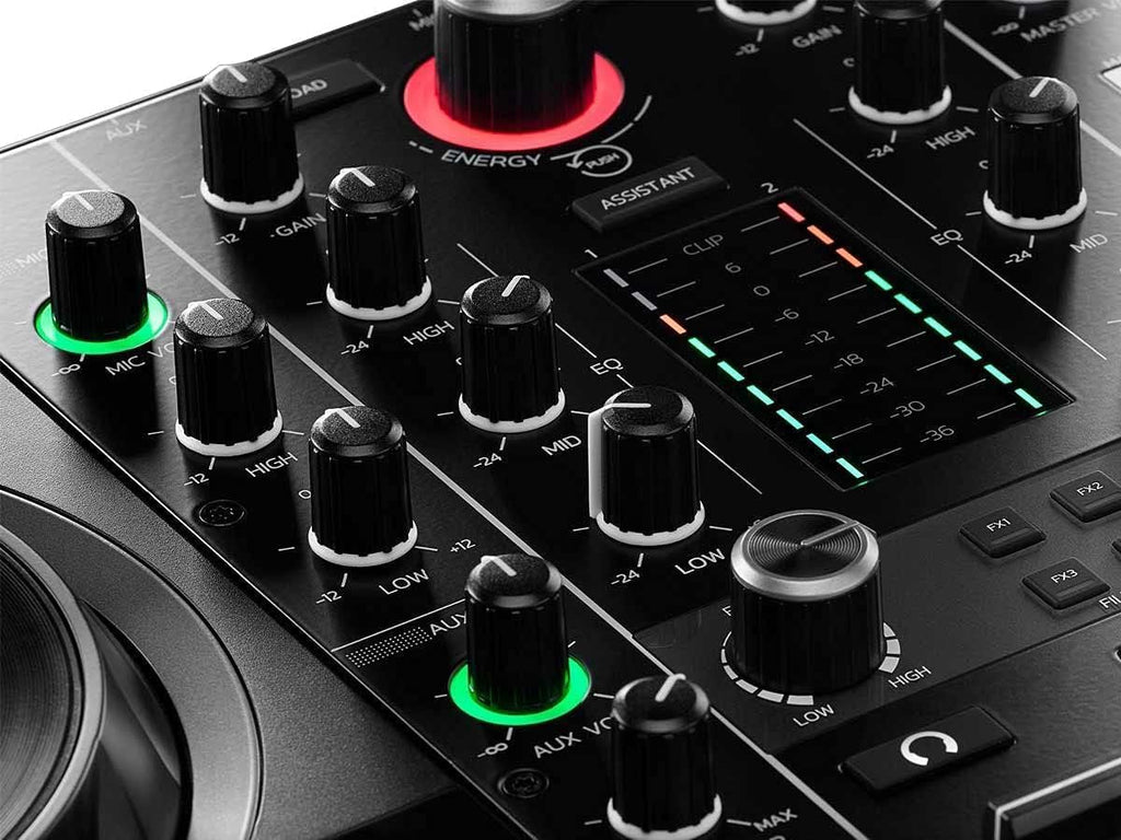 DJControl Inpulse 500 MK2 2-Channel DJ Controller Bundle with Case, TRS-to-RCA Breakout Cable, and Austin Bazaar