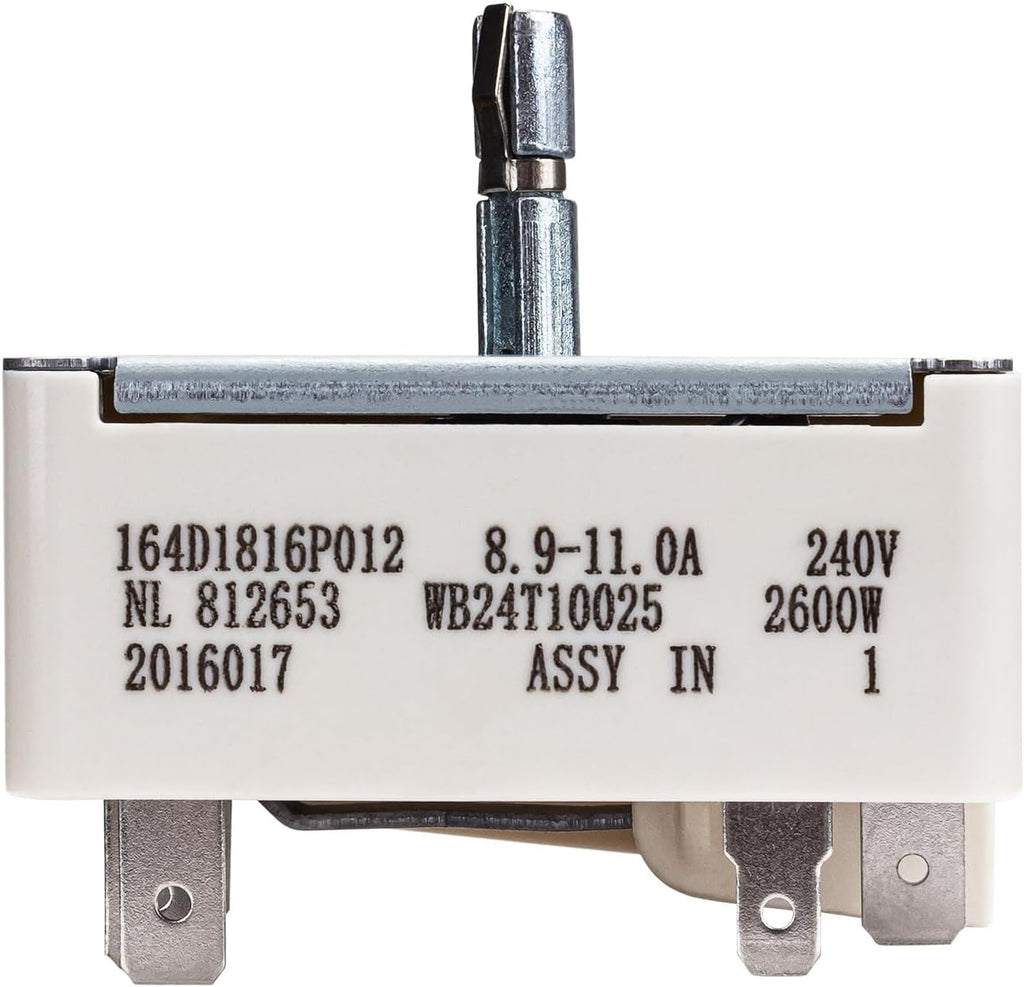WB24T10025 Infinite Surface Burner Control Switch Fits GE Electric Range