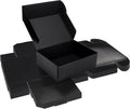 Black Shipping Boxes 20 Pack, Large Cardboard Mailer Boxes For Small Business Shipping Packaging(16x16x7cm)