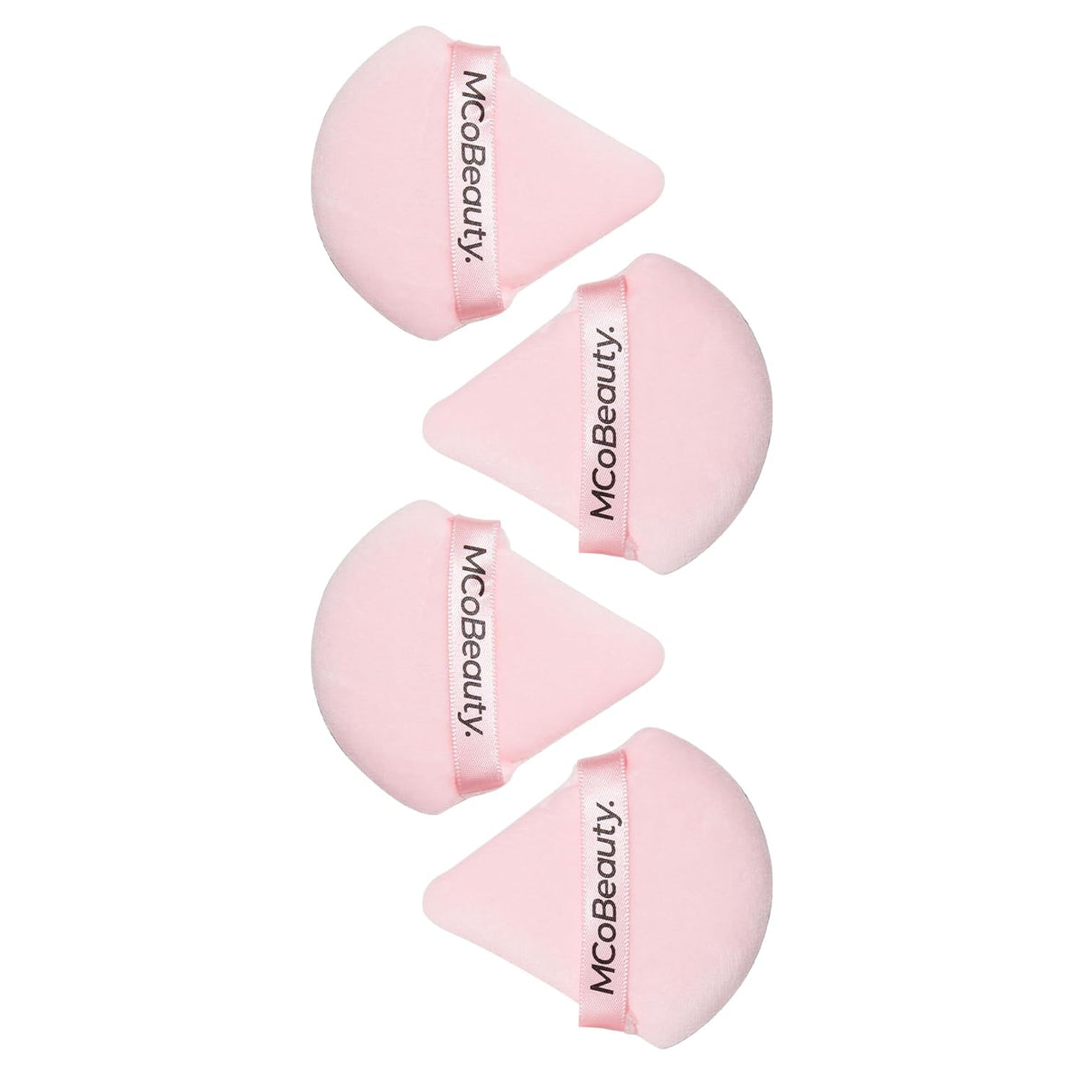Setting Puffs 4 Pack - Mini Velour Powder Puff Set