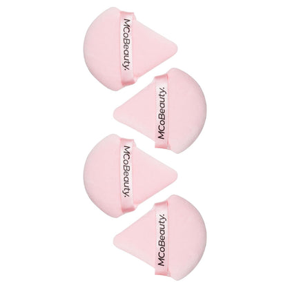 Setting Puffs 4 Pack - Mini Velour Powder Puff Set