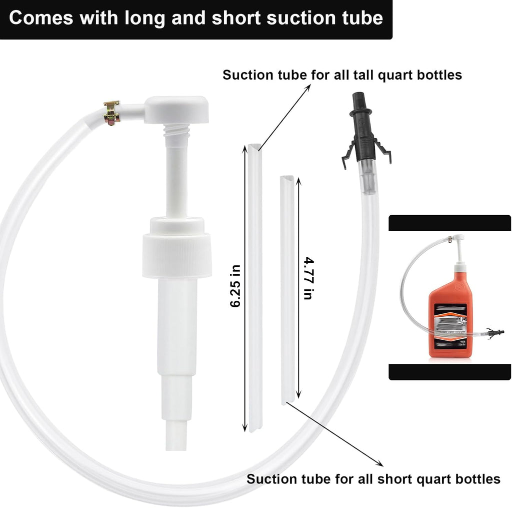 Fluid Pump for Standard Quart Bottles