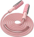 Jump Rope Cotton Adjustable Skipping Weighted jumprope for Women, Adult and Children Athletic Fitness Exercise