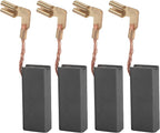 4-Pack Carbon Brushes Compatible with Bosch Power Tools