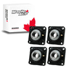 MAPLE ACE UCF206-19 Square Flange Bearing 1-3/16" Bore Self-Aligning (Qty4)