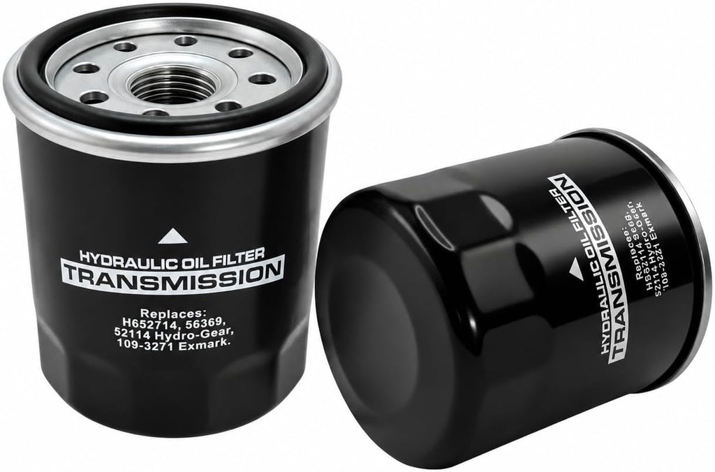 Oil Filter 2 Pack, Replacement for Hydro Gear 52114 Hydraulic Filter, Fits Toro 109-3321, Gravely & Ariens 21545100, Husqvarna 539113466, Hustler 600976