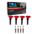 TRQ Performance Ignition Coil and Spark Plug Kit 8 Piece Iridium Spark