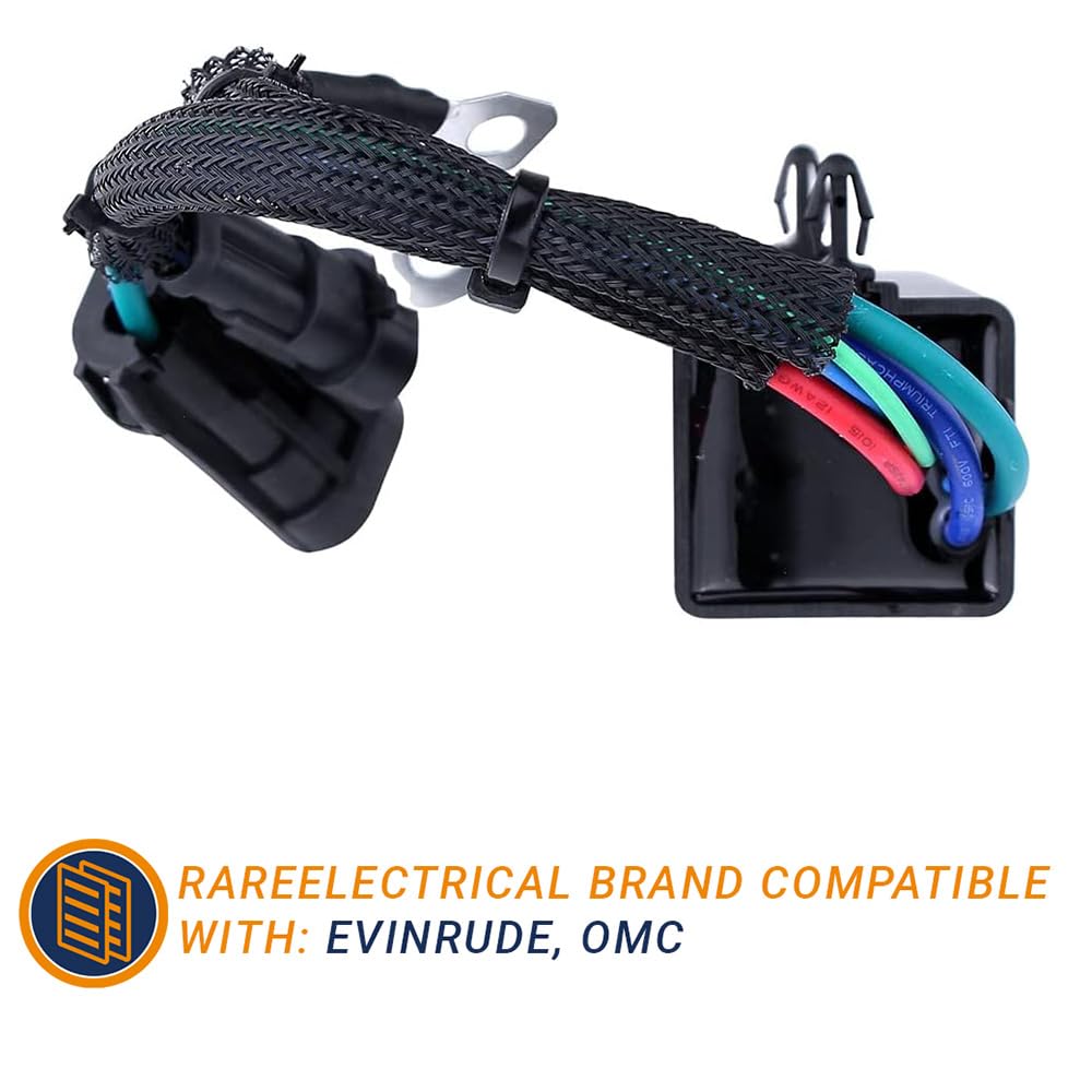 New 12V Tilt Trim Relay Componentsplus Compatible With OMC Evinrude Marine DE15 DE20 DE22 DE25 DE30 E115 By Part Numbers 586767 586767