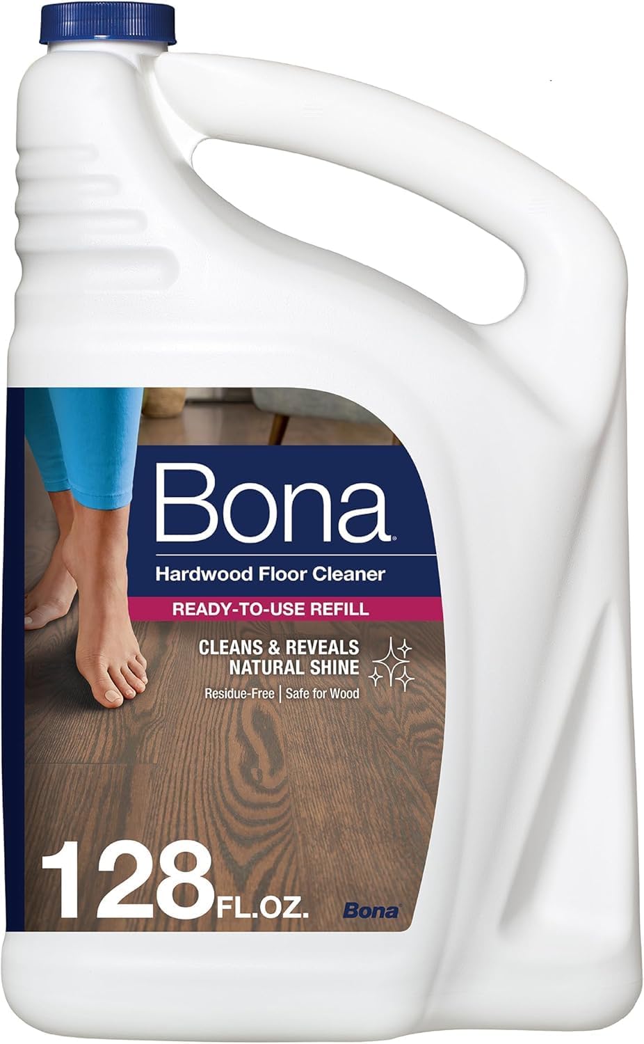 Hardwood Floor Cleaner Refill - 128 fl oz - Unscented