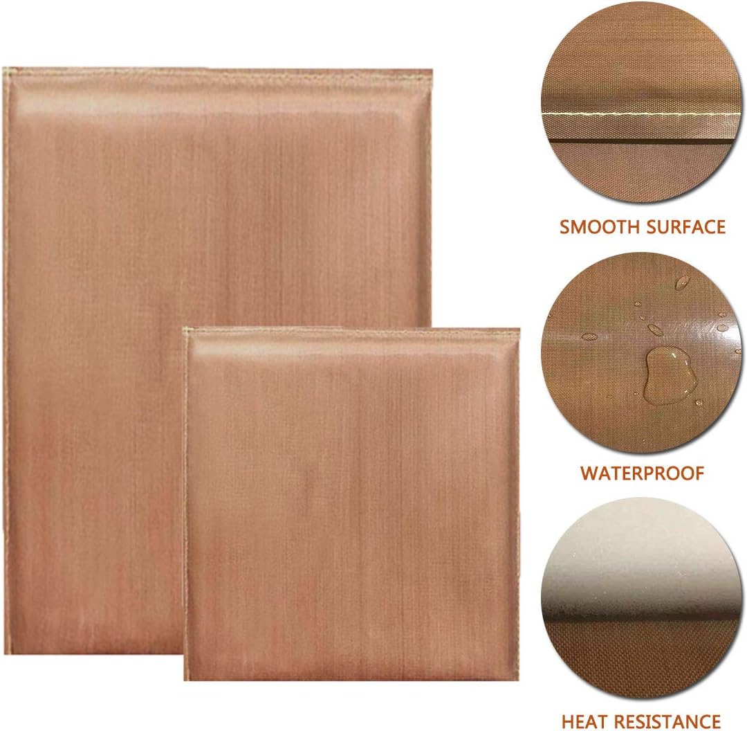 Heat Press Pillows Mat Kits, 3 Pack Teflon Heat Pressing Transfer Pillow Bundle for Ironing on Sublimation HTV Project