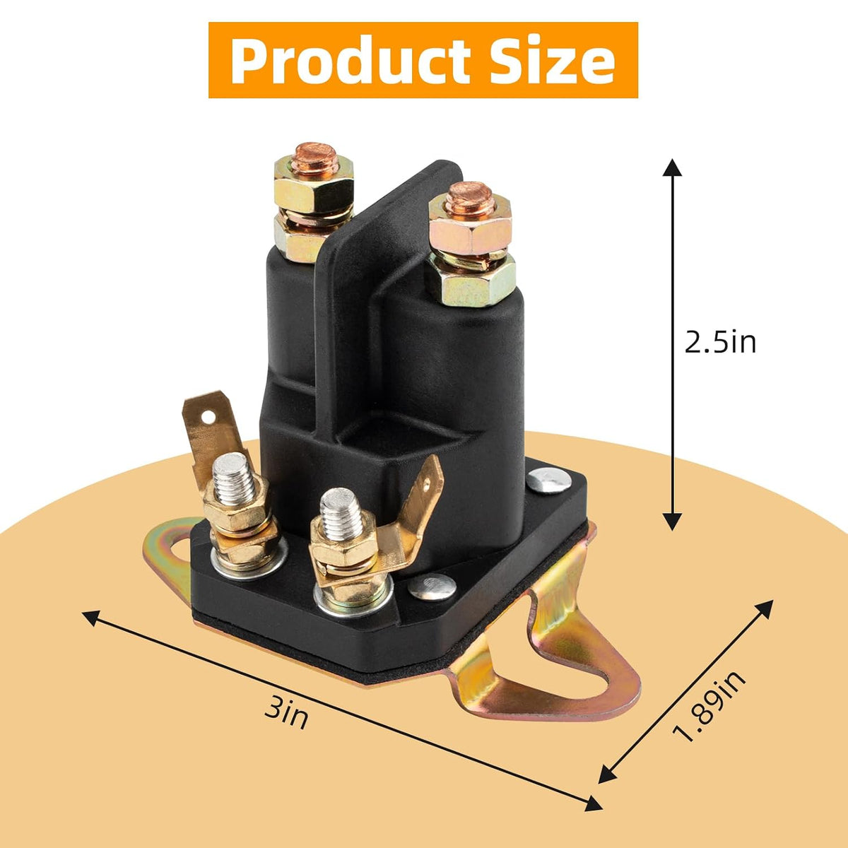 27010-7007 Starter Solenoid Relay Switch Compatible with Kawasaki