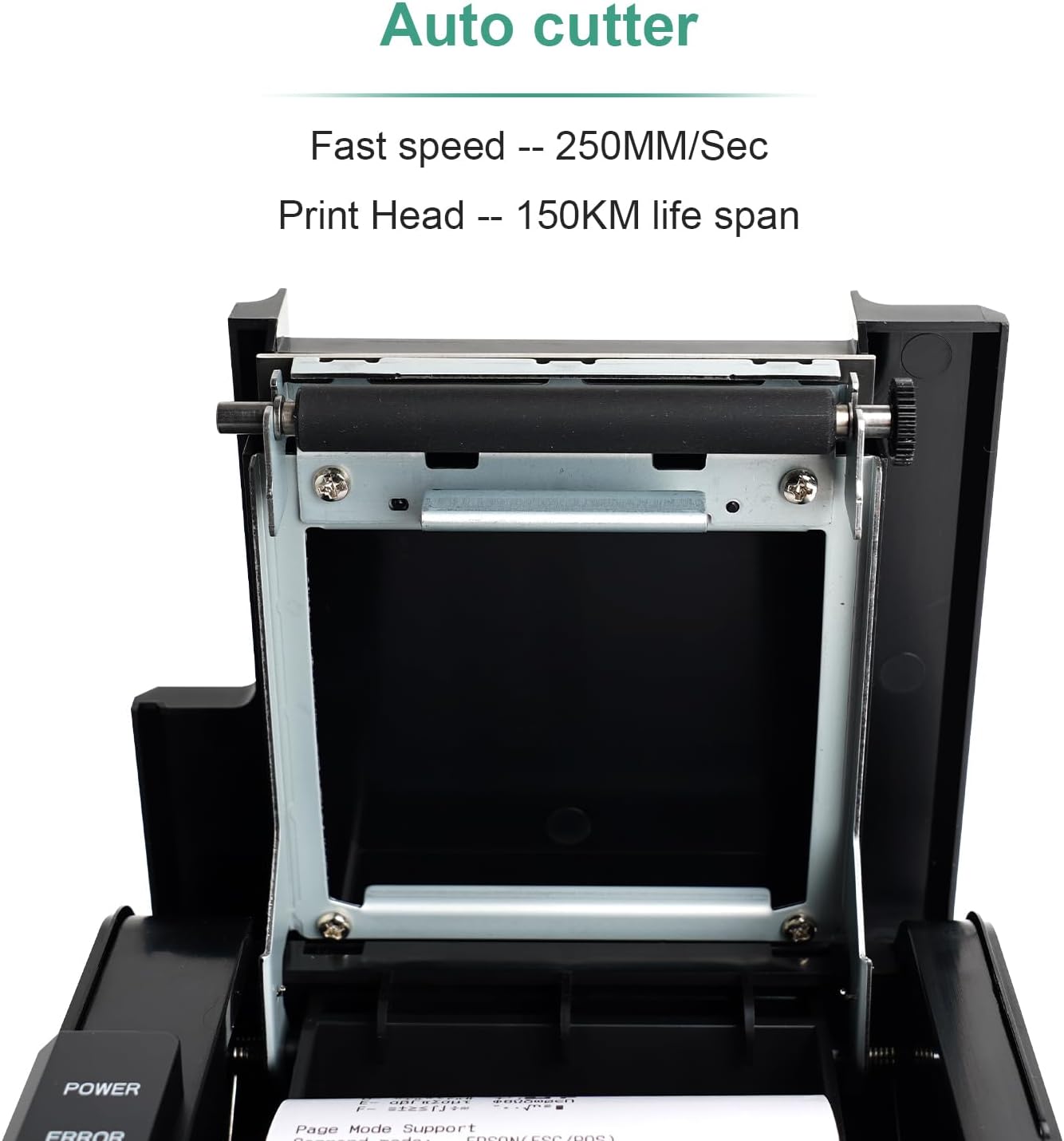 Kitchen Restaurant POS Printer RP850P, 80mm Thermal Receipts Printer with Auto Cutter, USB Serial Ethernet for